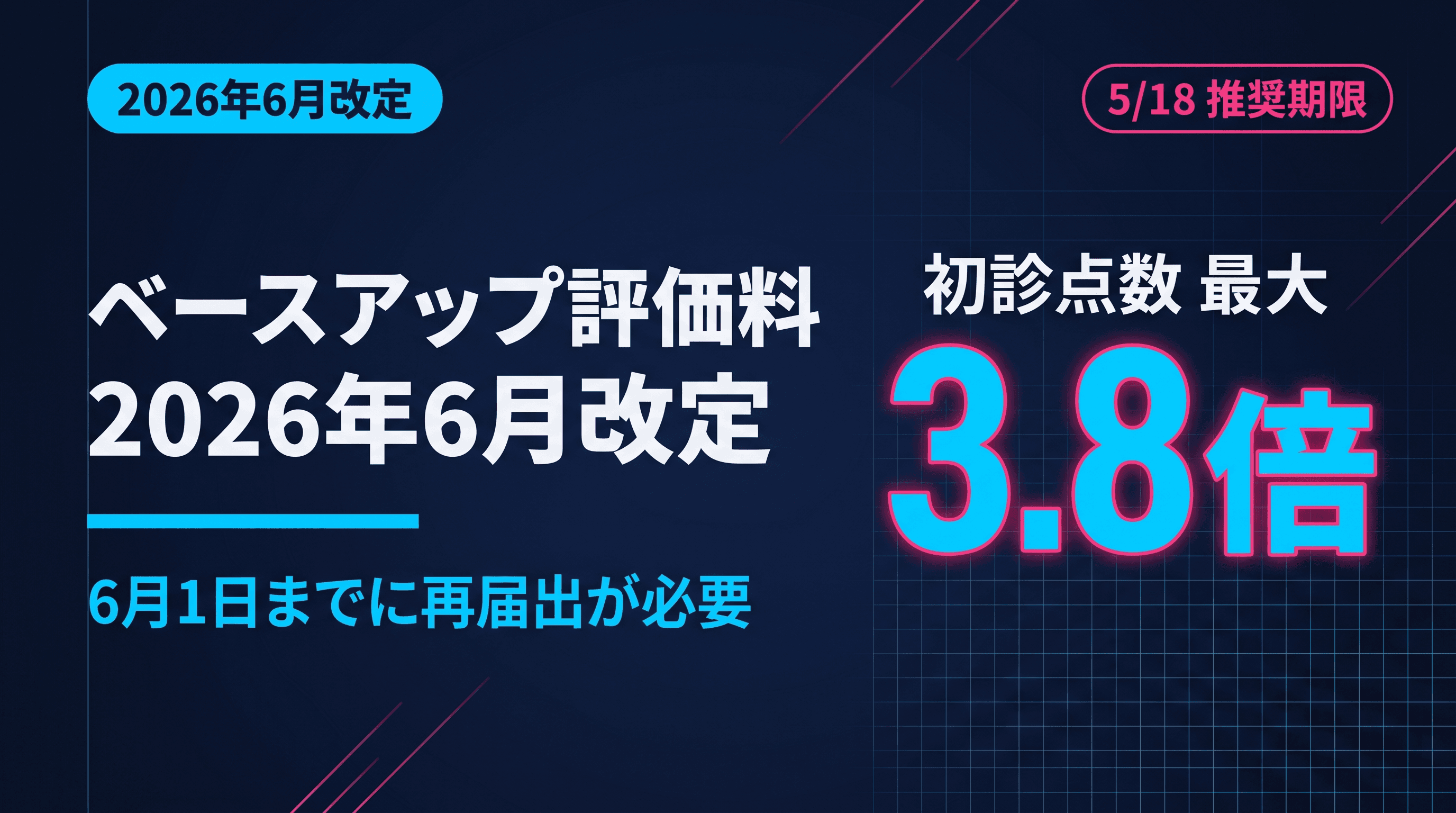 ベースアップ評価料とは?2026年6月改定後の点数・施設基準・院内掲示をわかりやすく解説