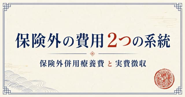 保険外併用療養費と実費徴収の違いとは?掲示義務と2026年6月の追加項目を解説